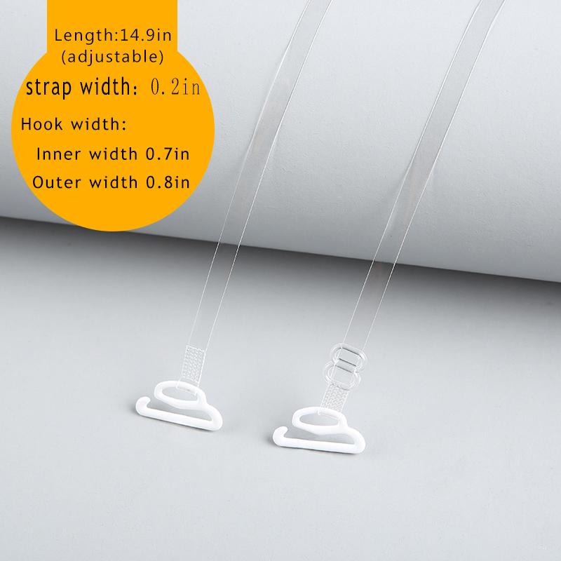 Underwear Shoulder Strap Thin Shoulder Band Hook Invisible Shoulder Strap Female Transparent Non-slip Underwear Belt