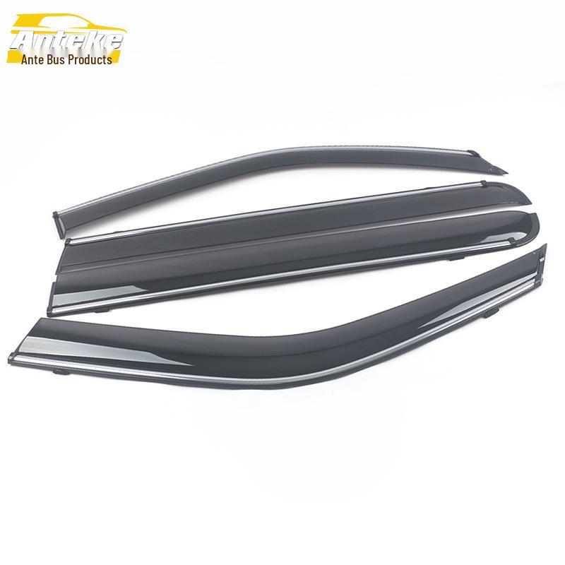 18-Model Oshan X70A Rain Guards with Bright Trim Strips - Modified Accessories