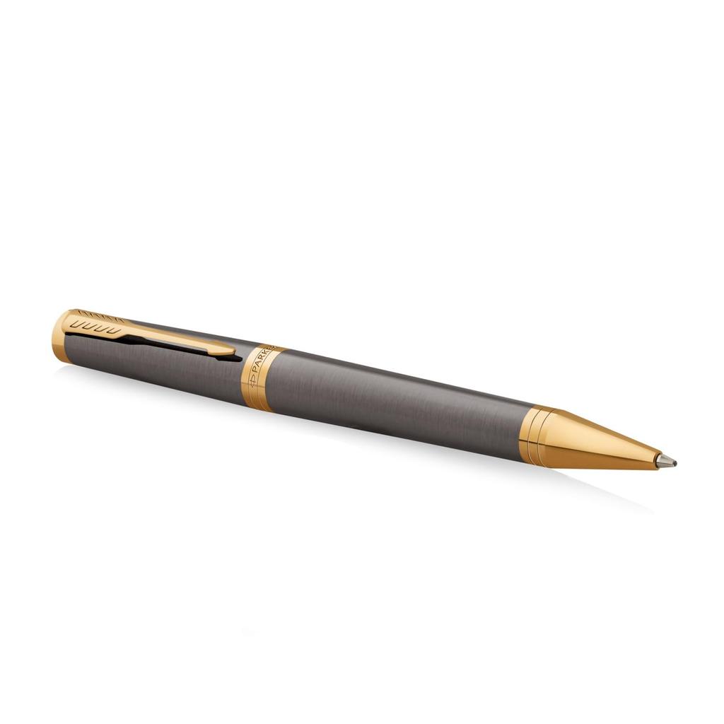 PARKER Ballpoint Pen Ingenuity Gray GT Medium Point Gift Box Gift Present Luxury Regular Import 2213795 Oil-based