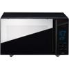 Микроволновая печь Twin Bird с плоским столом, одна функция, 20 л, 600 Вт, зеркальный дизайн, легко моется, черный цвет DR-4259B