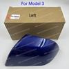 Side Mirror Cover For Tesla Model 3 2018 -  Wing View Mirror Shell Cap Cover