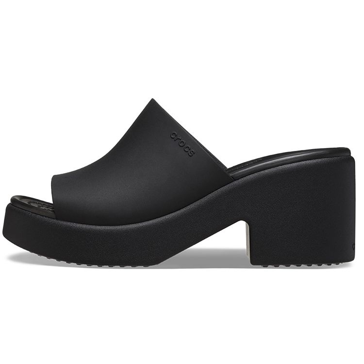 Crocs Brooklyn High Heel Slide Sandals Women Sandals Black 209408-060