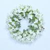 Simulation Peony Wreath 45Cm Pendant Door Decoration Wedding Lintel Flower Photography Props Living Room Wreath Floral Decoration