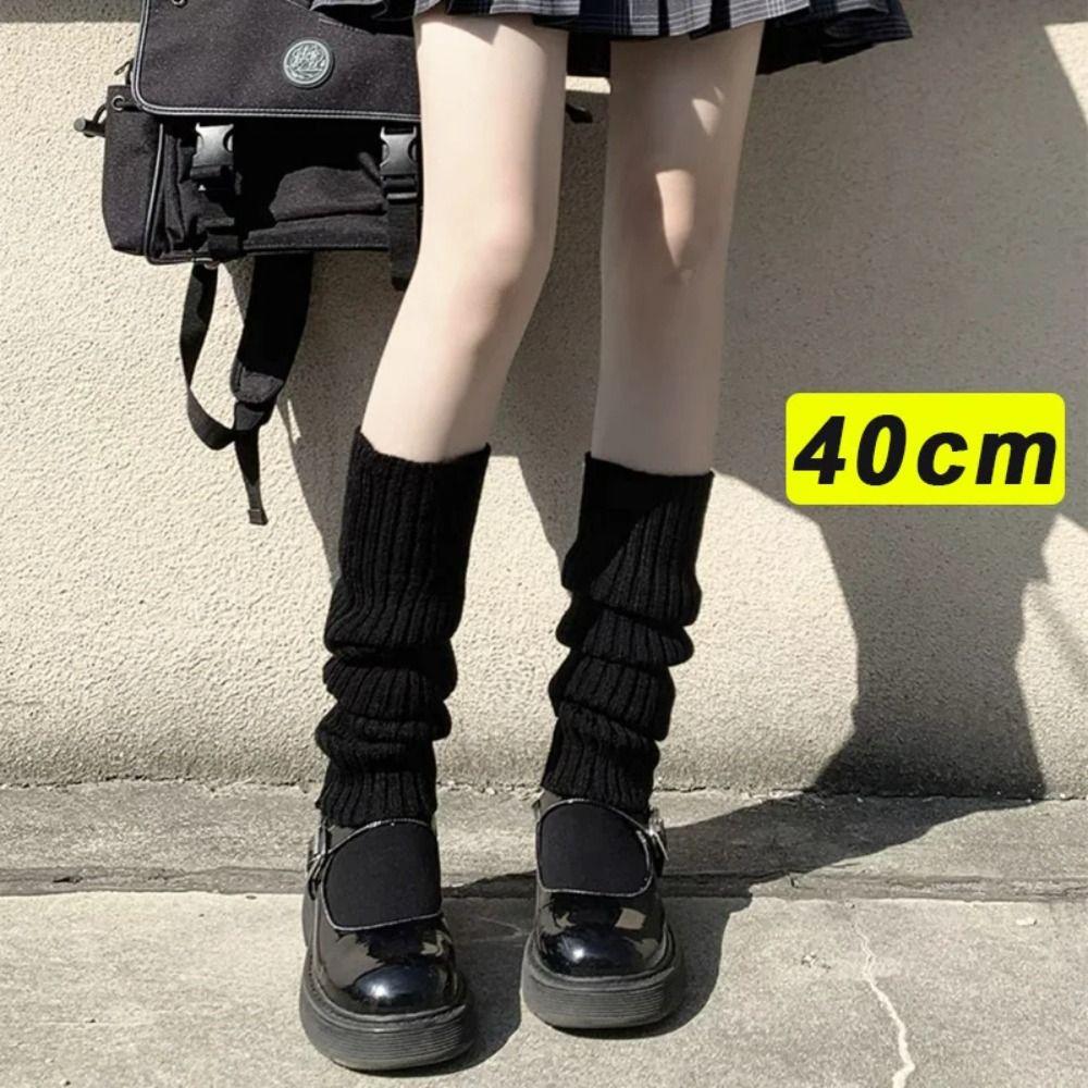 Лолита гетры Y2K длинные гетры для ног вязаные носки для женщин