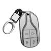 [TECART] Специальный чехол для ключей Maserati, Держатель для ключей, Обложка для ключей, Совместим с Maserati Ghibli Levante,