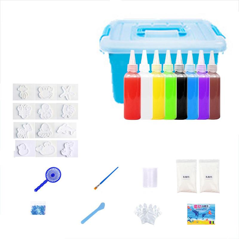 Children's Ocean DIY Colloid Toys Children's Solution Toys Diy Set Children's Ocean Enlightenment Toys Children's Educational Toys 120ml
