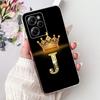 Для Xiaomi Poco X5 Pro PocoX5 Модный чехол для телефона с буквой и короной Для Poco X 5 X5Pro 5G Мягкие силиконовые TPU чехлы