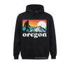 Oregon Pride Bigfoot Mountains 80'S Vintage Nature Design Hoody Sweatshirts For Students Cool Hoodies On Sale Clothes