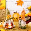 Delightful Thanksgiving Gnome Doll With Leaf Hat For Stylish Autumn Decoration Home