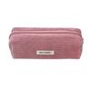 Large-capacity Stationery Storage Bag Corduroy Pen Pouch High Quality Pencil Box