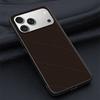 For iPhone 17 Pro Max Case X-Patterned TPU PU Leather PC Anti-Drop Phone Cover