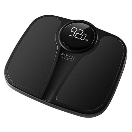 Adler | Bathroom Scale | Ad 8172B | Maximum Weight (Capacity) 180 Kg | Accuracy 100 G | Body Mass Index (Bmi) Measuring | Black