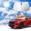 Coleya Sunshade for Mazda KH Series Car Front Window Thin UV Heatstroke Car No Suction Cups Car Specific To Your Vehicle CX-60 (2022~), Sunshade,