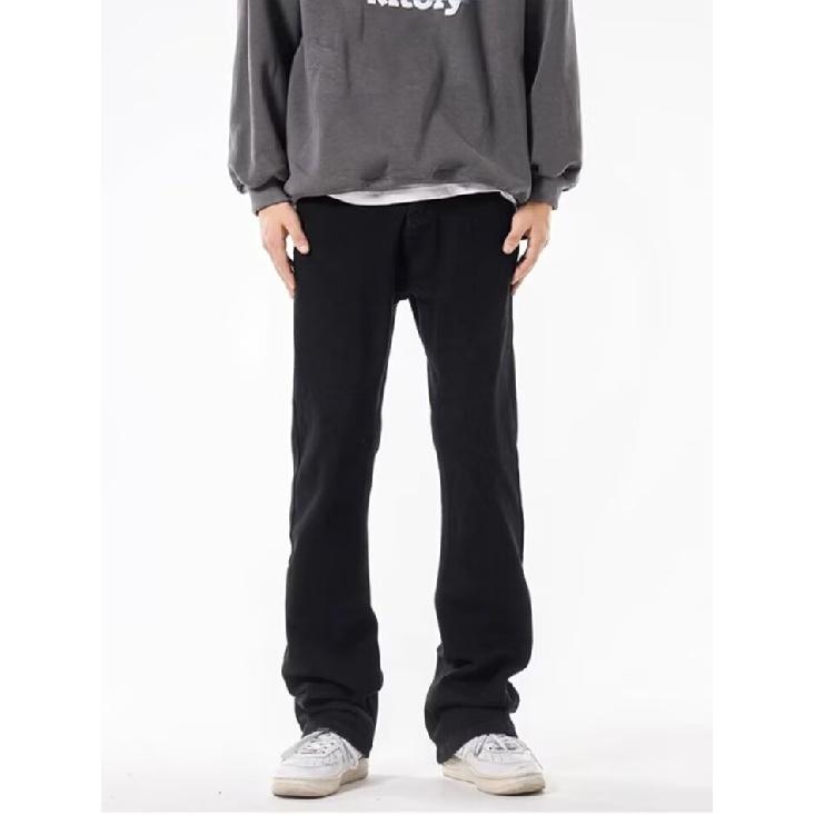 American Street Washed Vintage Jeans Men'S Spring And Autumn Straight Leg Loose Fitting European And American High Street Vibe Style Long Pants