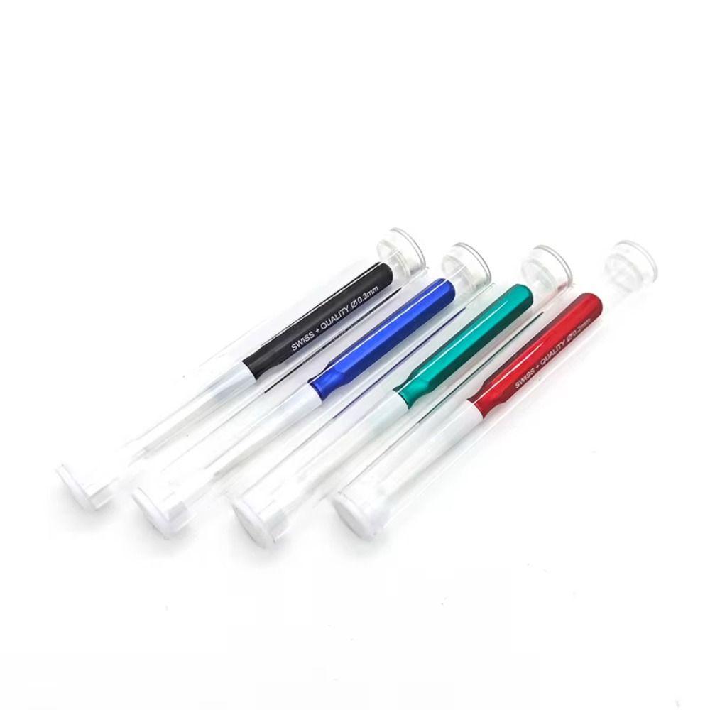 Масленка для часов с игольчатым наконечником, ручка из алюминия, масленка для часового механизма, ручка-масленка для деталей механизма