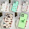 Samsung Galaxy M21 M51 M12 M32 M52 M13 M23 M33 M53 M34 M54 M30s M31s M15 M55 M20 uchun dinozavr naqshli g'ilof