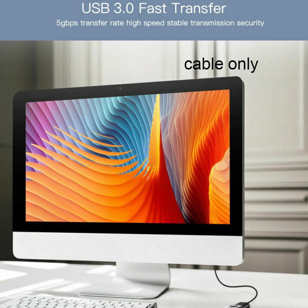 Удлинительный USB-кабель USB 3.0 Удлинительный кабель «папа» для внешнего жесткого диска Шнур привода HDD N8E4