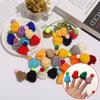 DIY Accessory Mini Christmas Hat DIY Knitted Finger Hat Decorative Wool Hat Gift Wine Bottle Hat Cap10/20/40Packs