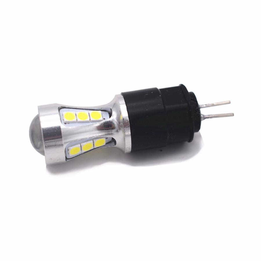 2 шт. G4 Hp24w LED 12V Белый 3030 18SMD светодиод Для Citroen c5 и peugeot 3008 светодиодные ДХО Дневные ходовые огни