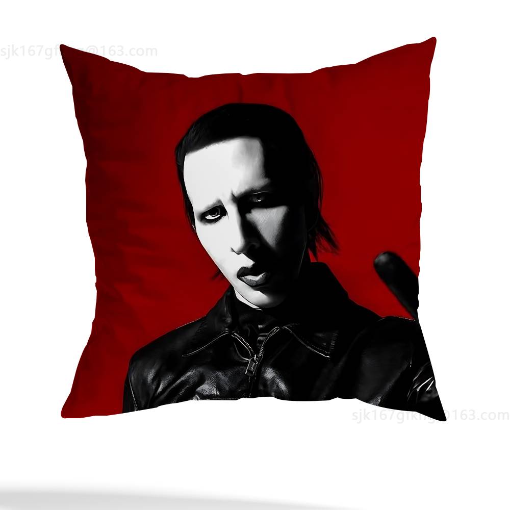 M-Marilyn Manson наволочка для подушки наволочка для диванной подушки в гостиной наволочка для подушки на кровать в спальне домашний декор