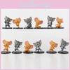 Adorable Tom And Jerry Q Version Collection Pvc Toy Figures Blind Box Decor
