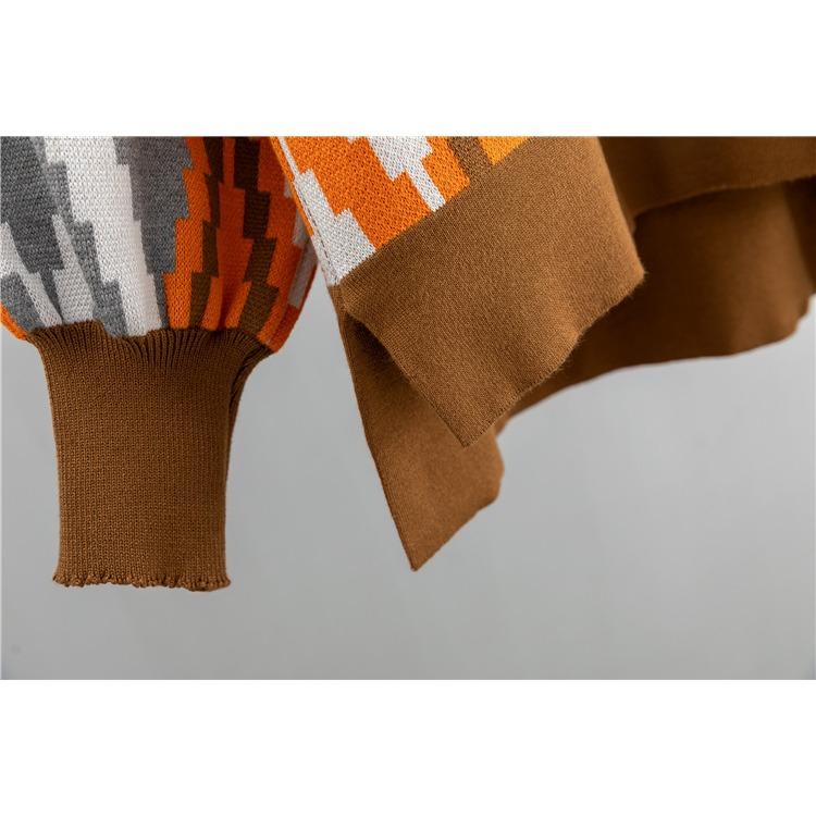 Autumn and Winter Women's Sweater Suit Sports and Leisure Fashion Loose Big Size Sweater Top Wide Leg Pants Two-piece Set