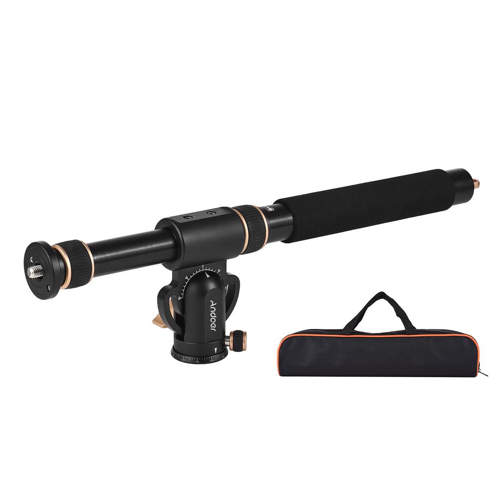 Andoer Universal Tripod Extension Arm Aluminum Alloy Detachable Extender Horizontal Centre Column