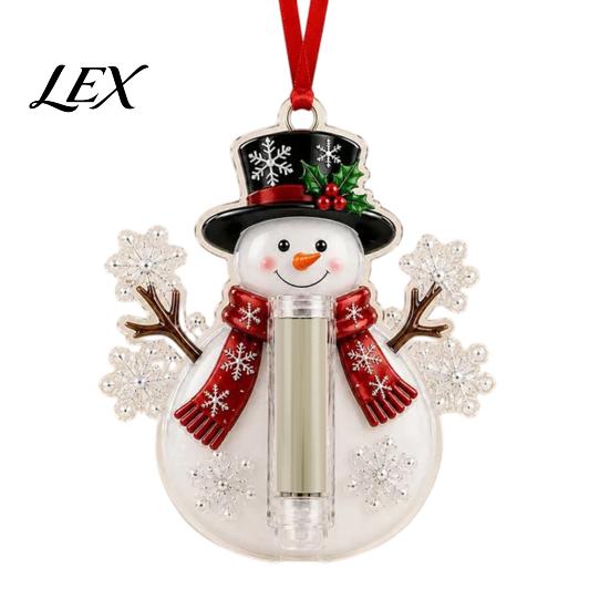 Creative Christmas Ornament Cash Gift Ornament, Acrylic Money Holder, Funny Xmas Decorative Capsule Tree/Bow/Santa/Bell Shaped Hanging Decoration for