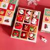 Christmas Gift Blind Box 24 Grids Surprise Christmas Party Favors Packaging Box 24 Days Christmas Advent Calendar New Year Gifts