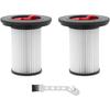 Набор из 2 сменных фильтров для Bosch Unlimited Gen2 Серия 8(BSS825CARP) Пылесос, Запасные части для 12036642, Не для серии 6