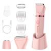 Womens Facial Hair Removal Electric Face Razors for Women Painless Hair Trimmer for Leg