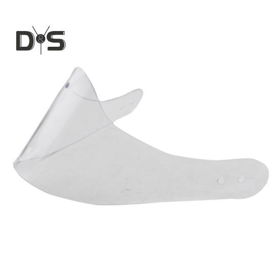 Универсальный защитный шлем, прозрачный козырек, устойчивый к царапинам, противотуманный хоккейный щиток, вентилируемый дизайн, небьющийся, широкий обзор, прочная хоккейная лента для хоккея с шайбой