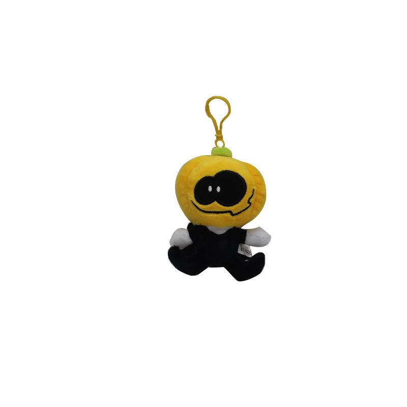 10 см Новые Плюшевые Игрушки Friday Night Funkin Игровые Spooky Month Skid And Pump Плюши Мягкие Набивные Куклы Игрушки Хэллоуин Подарки