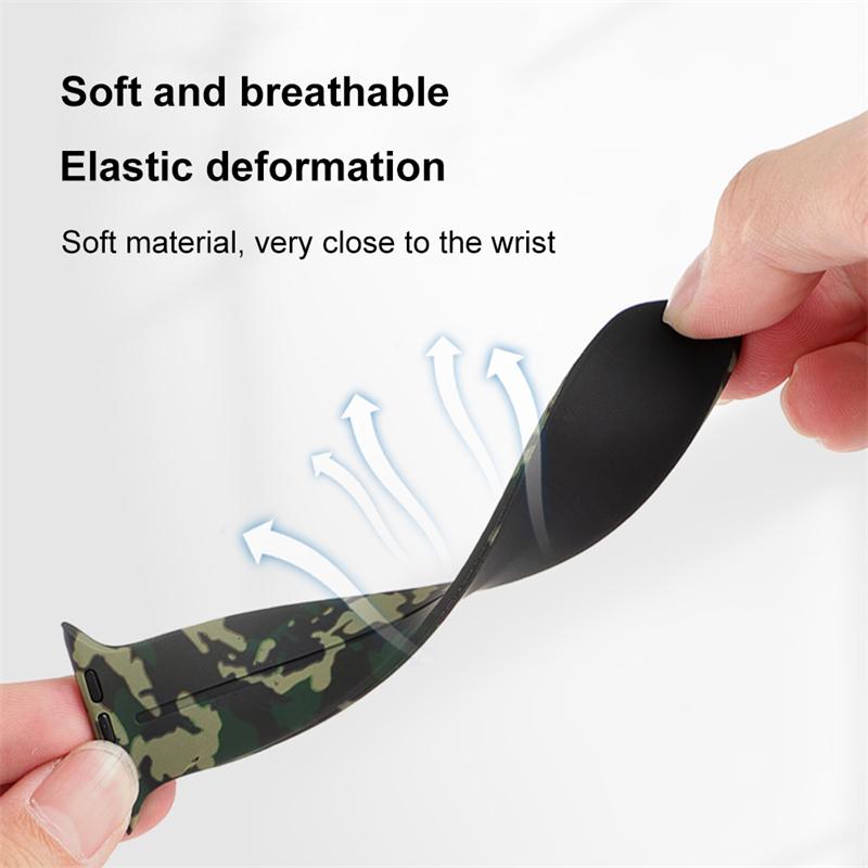 Силиконовый ремешок для Apple Watch, магнитный спортивный браслет, ремешок для часов для IWatch Series 1 2 3 5 6 Se 7 8 Ultra38mm 40mm 41mm 42mm 44mm 45mm 49mm