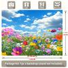 A multi-functional spring-themed background decoration, suitable for photography props. Made of polyester.