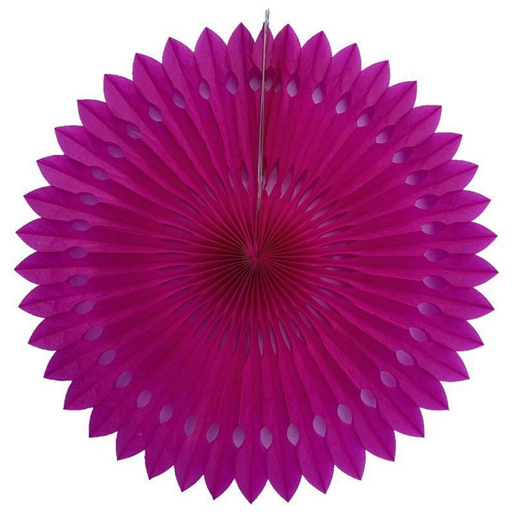 Booth Festival Party Round Birthday Honeycomb Pinwheels Flower Paper Cut-Out Tissue Paper Fans