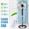 60W 16 Inch Floor Stand Fan Mechanical / Remote Control Air Cooler Cooling Household Floor Standing Fan Air Conditioner  43×130cm