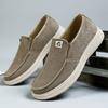 Fashion Men's   New Canvas Comfortable One Foot Casual Shoes Korean Version BreathableSuitable for Daily Use  Old Beijing Cloth Shoes