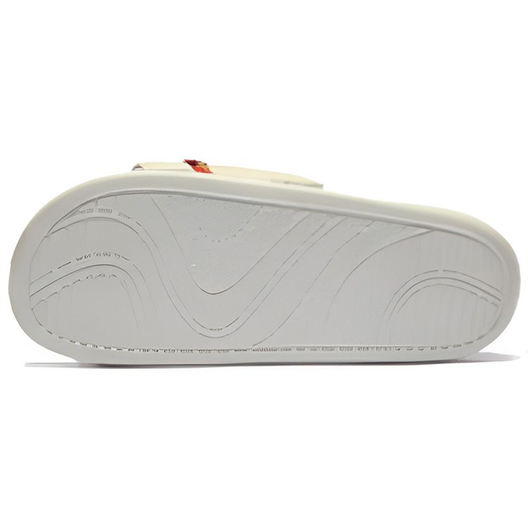 Li Ning Comfortable Versatile Silent Anti-Wear Slide Sandals Women Footwear Eggshell-Gray AZSS002-2