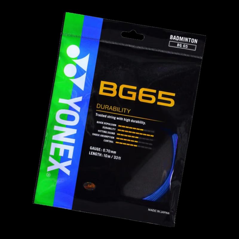 YONEX BG65 Прочная струна для бадминтона