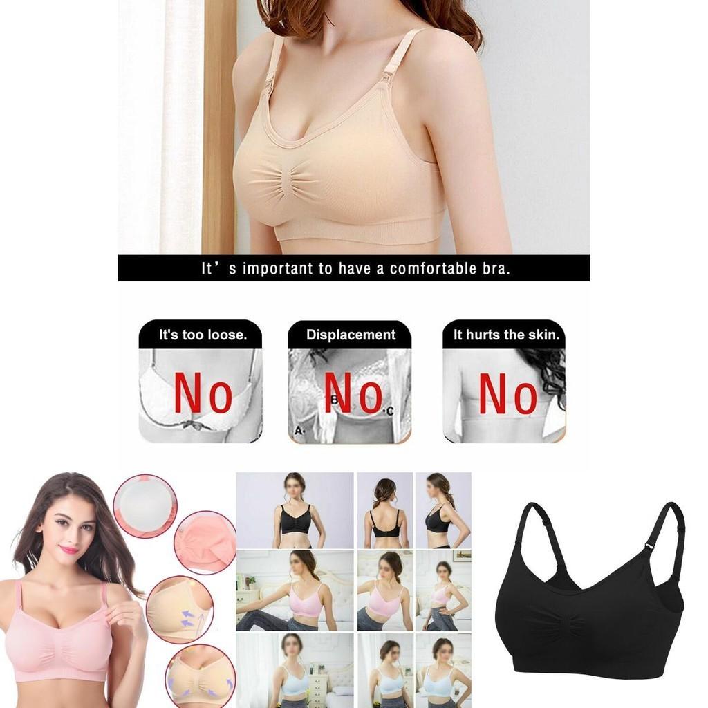 Seamless Maternity Nursing Bra Ultra-smooth And Soft Wirefree Breastfeeding Lingerie For Comfort