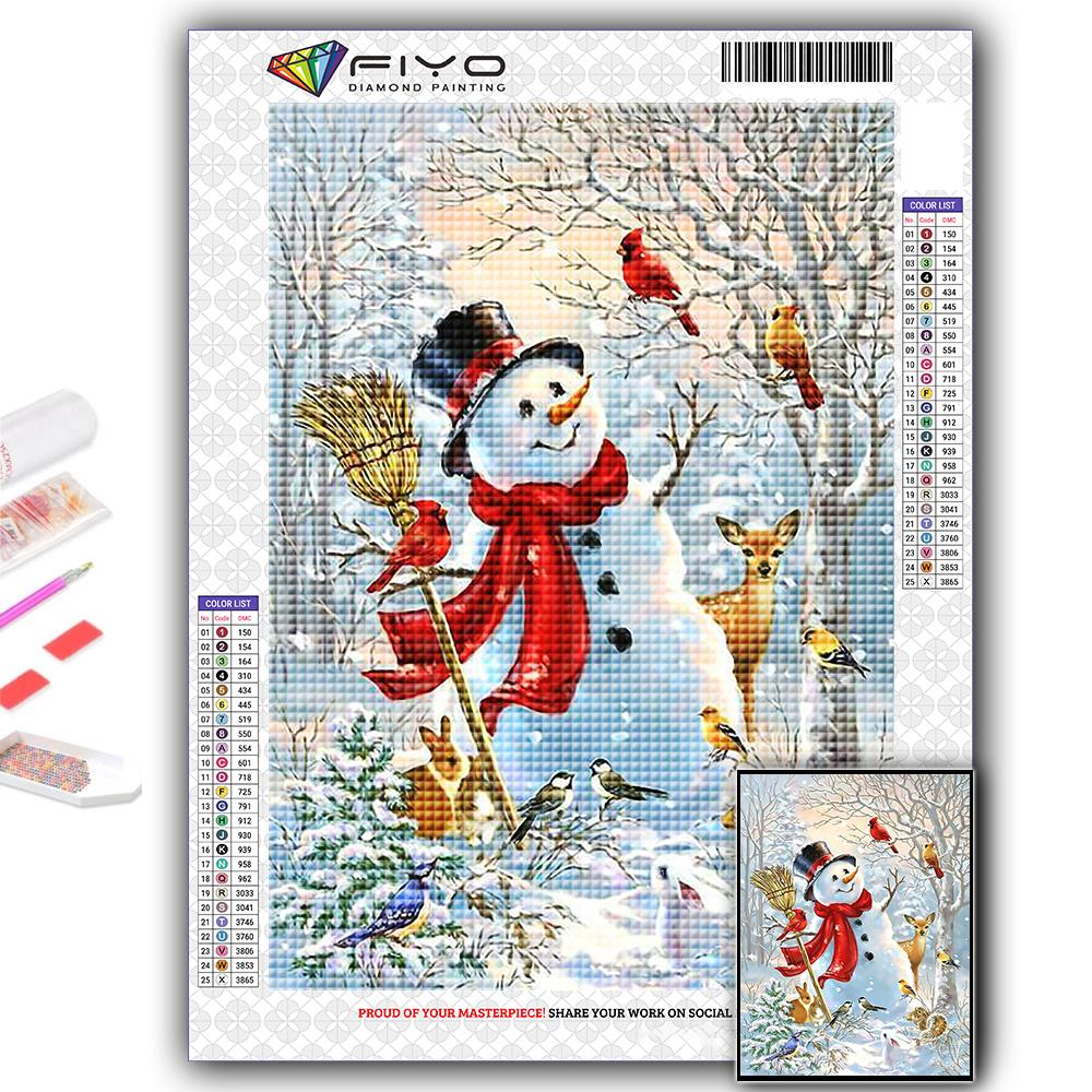 5D алмазная живопись полная алмазная Рождественская елка Санта-Снеговик Алмазная картина ручная работа Diy Алмазная мозаика картина украшение дома