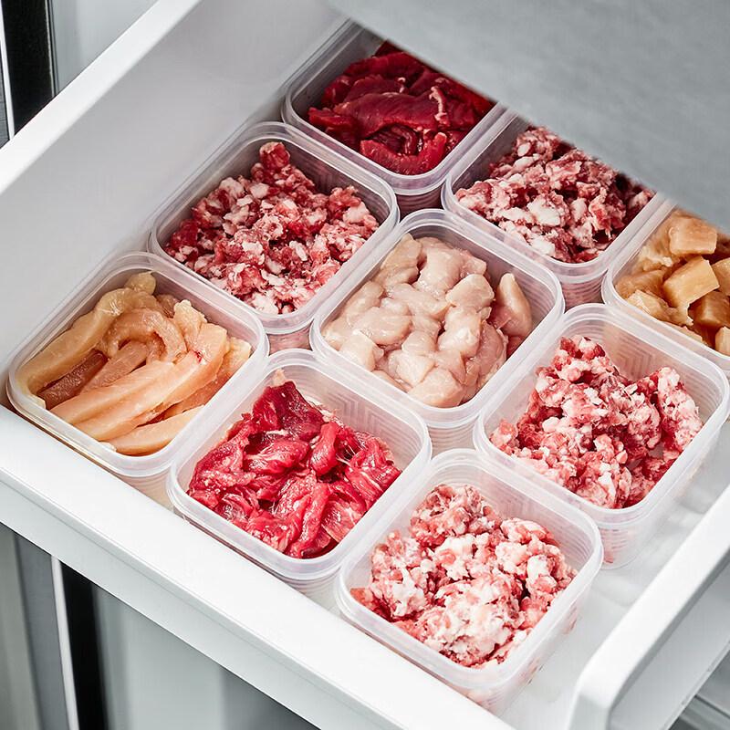 Японский стеклянный контейнер ZISIZ для замораживания и хранения продуктов