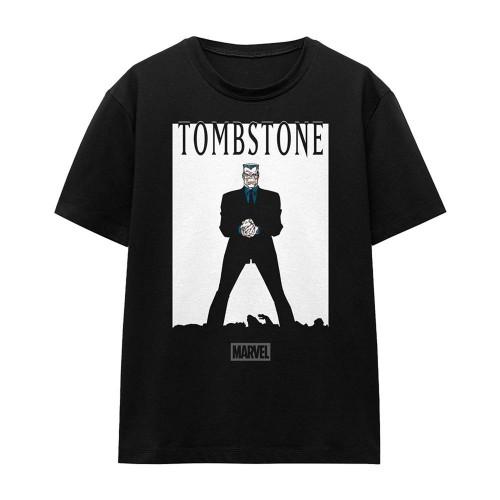 Marvel Comics Womens/Ladies Tombstone Cover Long-Sleeved T-Shirt