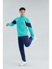 Autumn Winter College Student Football Training Set: Half-Zip Long-Sleeve Jersey & Children's Competition Team Uniform
