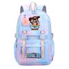 Anime One Piece Printed Backpack for Teenager Student Girl Back To School Bagpack Daily Bookbag Women Large Capacity Travel Bag Rucksack Mochila