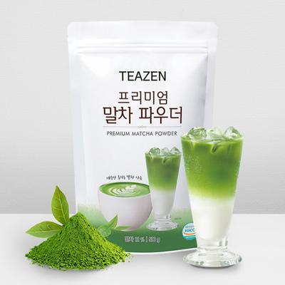 Teazen Премиум порошок матча 500 г (для матча латте), Корейский Комбуча
