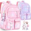 Girls Backpack School Bags for Teenage Girls Multi Pockets Kawaii Backpack