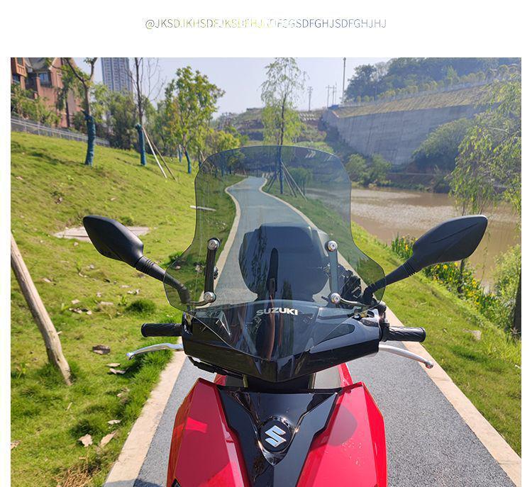 E5G Подходит для мотоцикла-скутера Suzuki UY125 Ветровое стекло Передний щиток