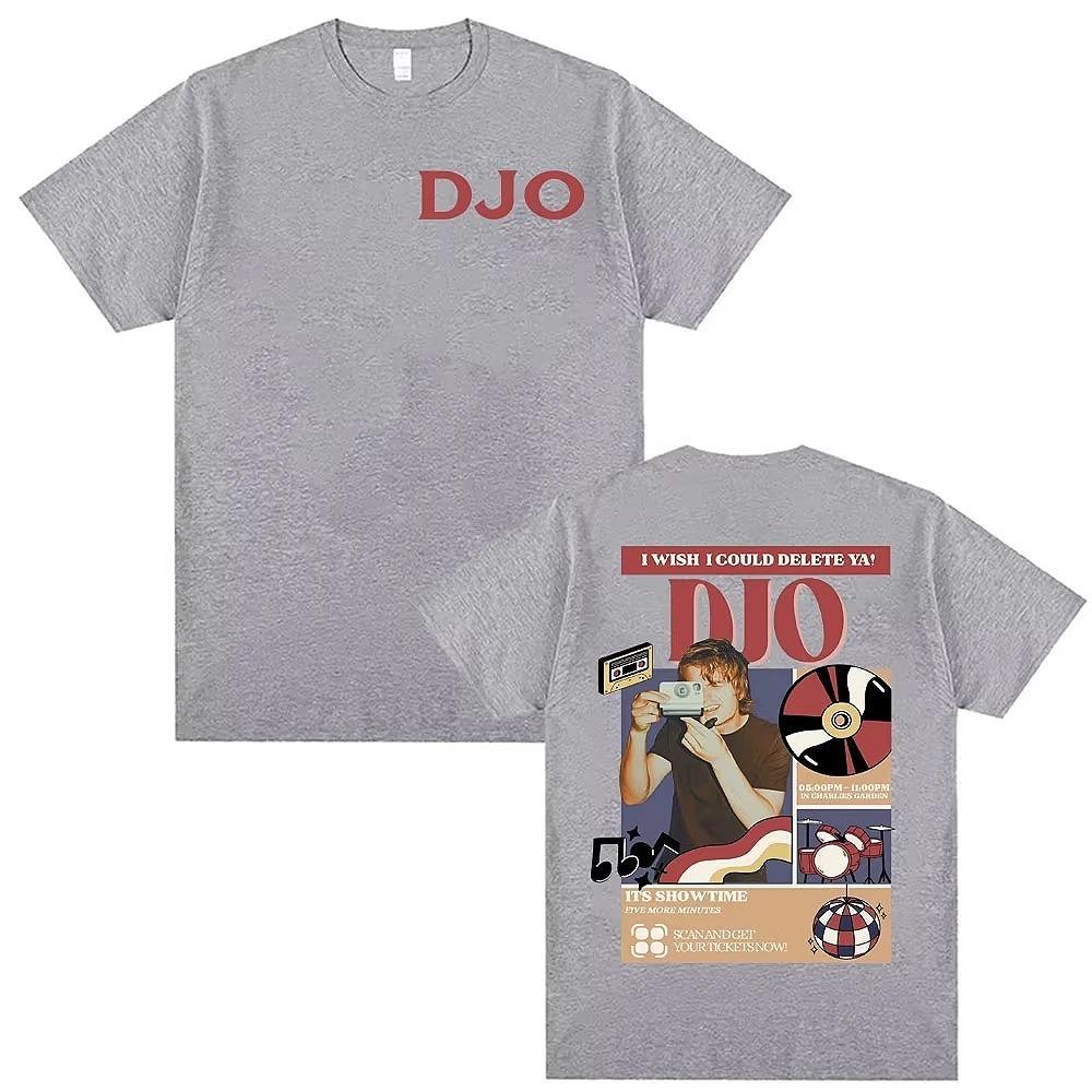 Djo Back on You Tour 2026 Музыкальный Концерт Футболка Джо Керри Подарок Новым Фанатам Футболки Мужские Женские Харадзюку Хлопок Модная Футболка